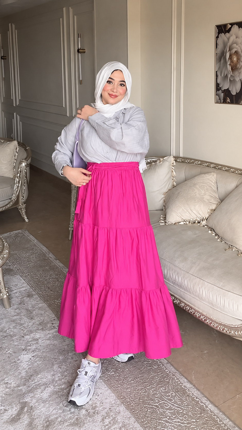 جيبه كتان اسبانى 3 دور مش مبطن