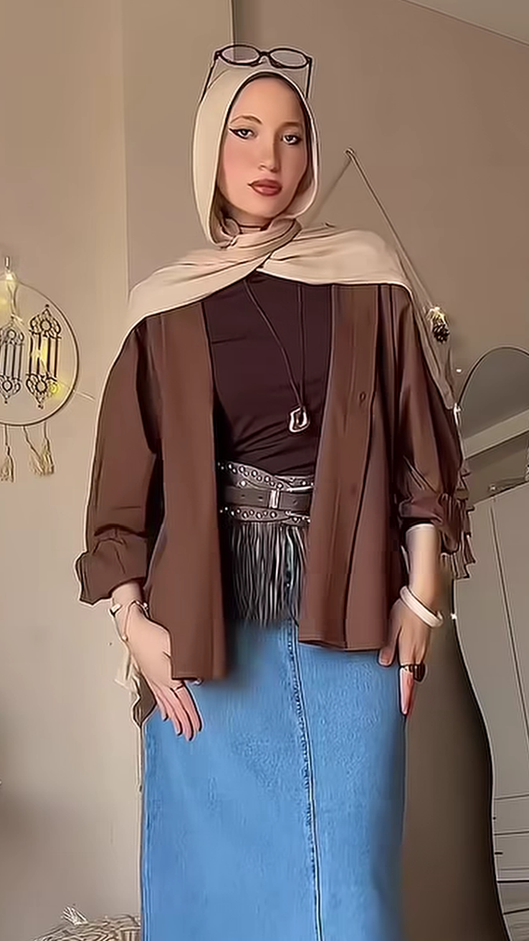شميز بوبلين اوفر سايز